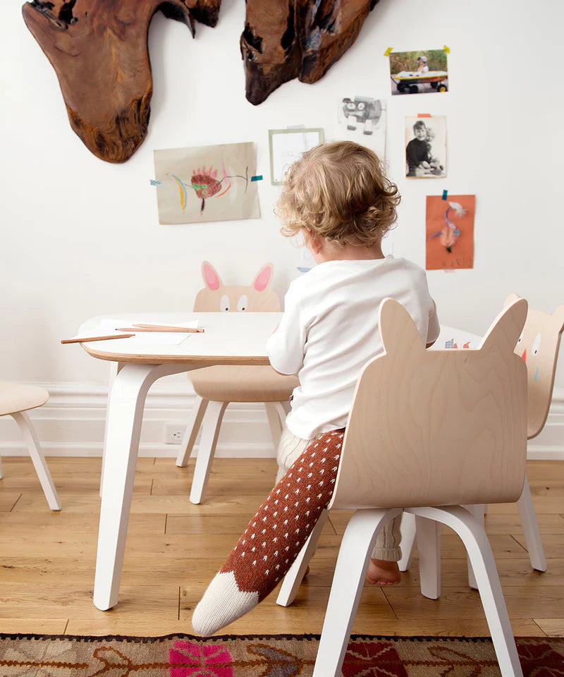 Oeuf NYC Bunny Play Chair – børnestole med kaninører (2 stk.)
