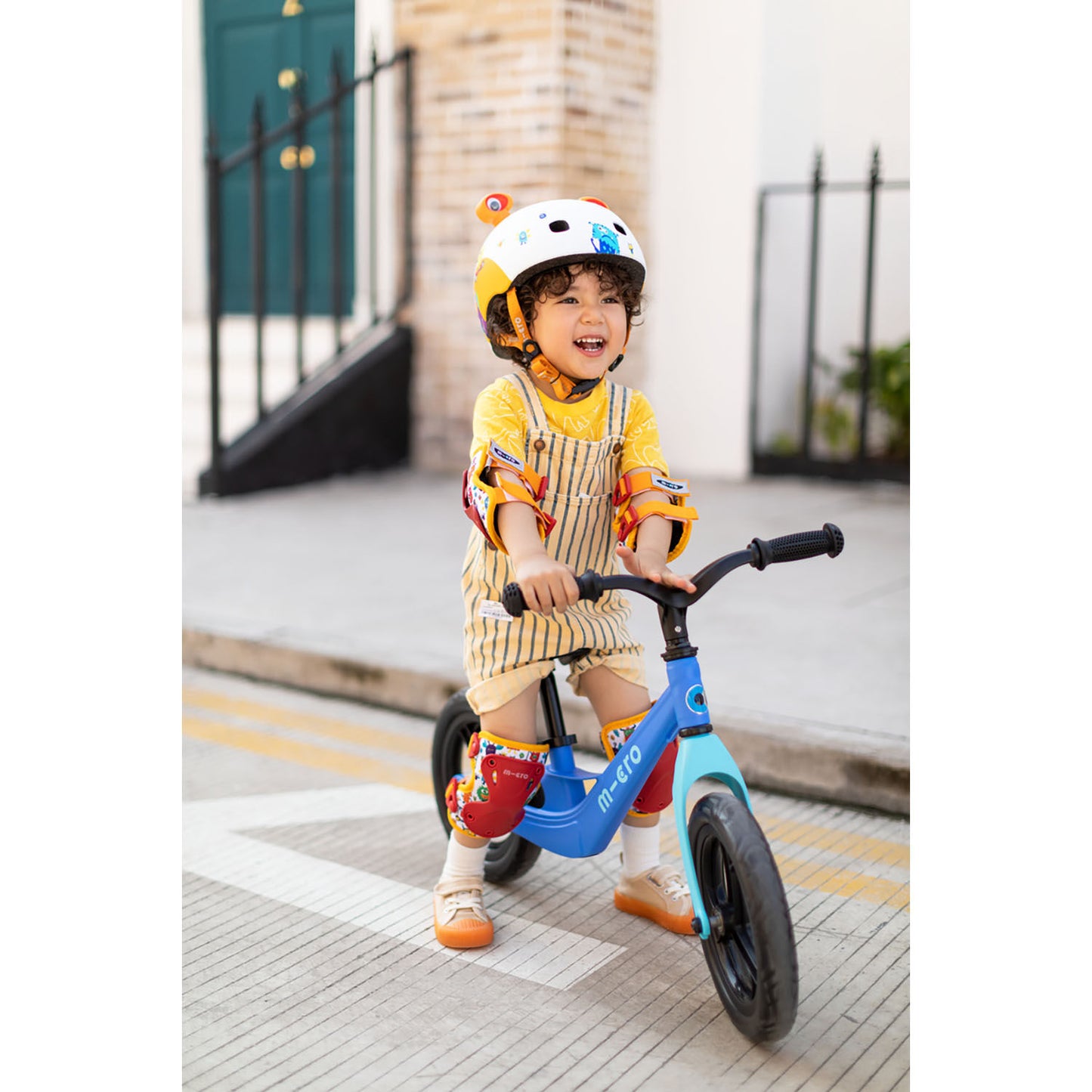 Micro Balance Bike Lite løbecykel - Chameleon Blue
