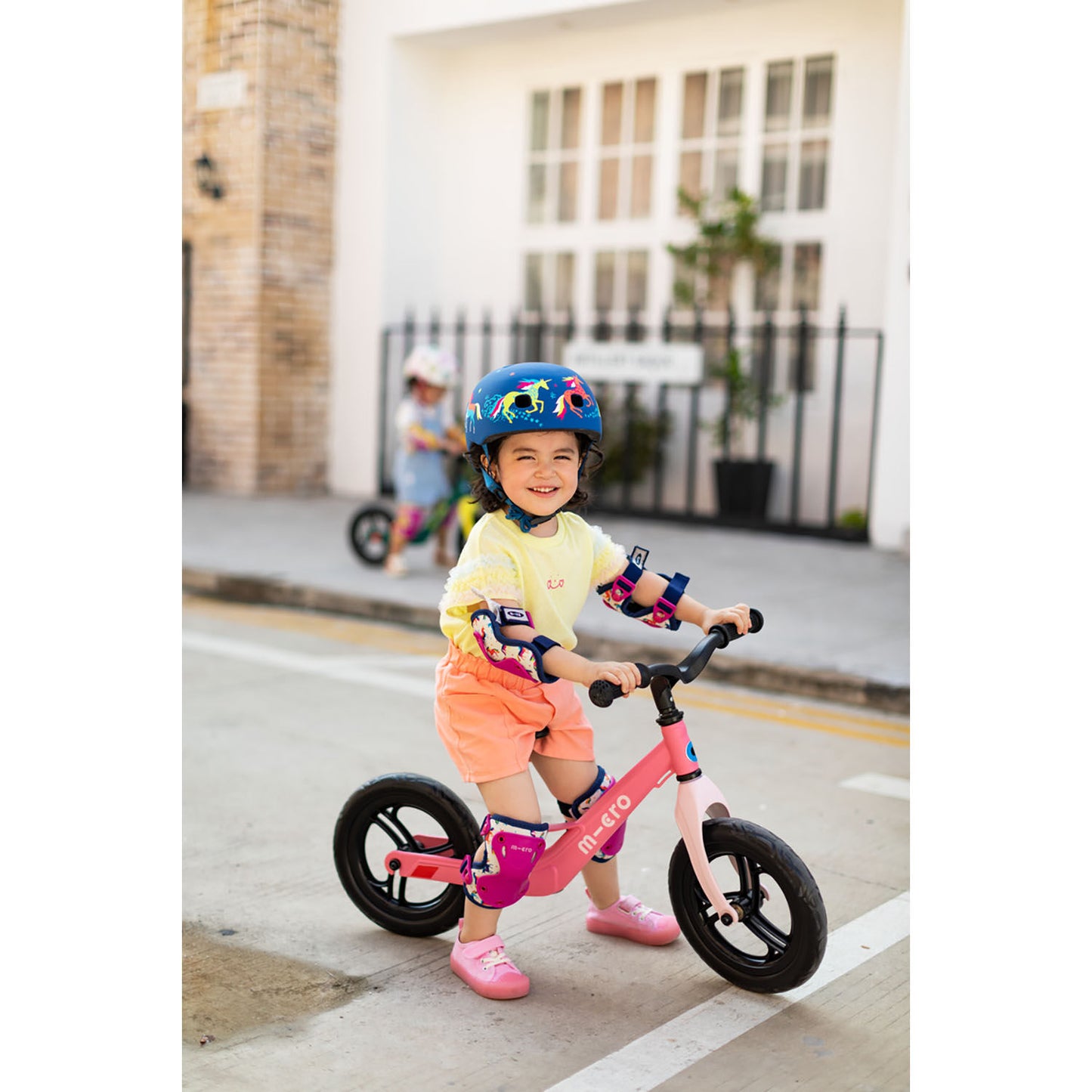Micro Balance Bike Lite løbecykel - Flamingo Pink