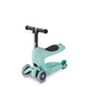 Micro Mini2go Deluxe 2-i-1 løbehjul med sæde – Mint