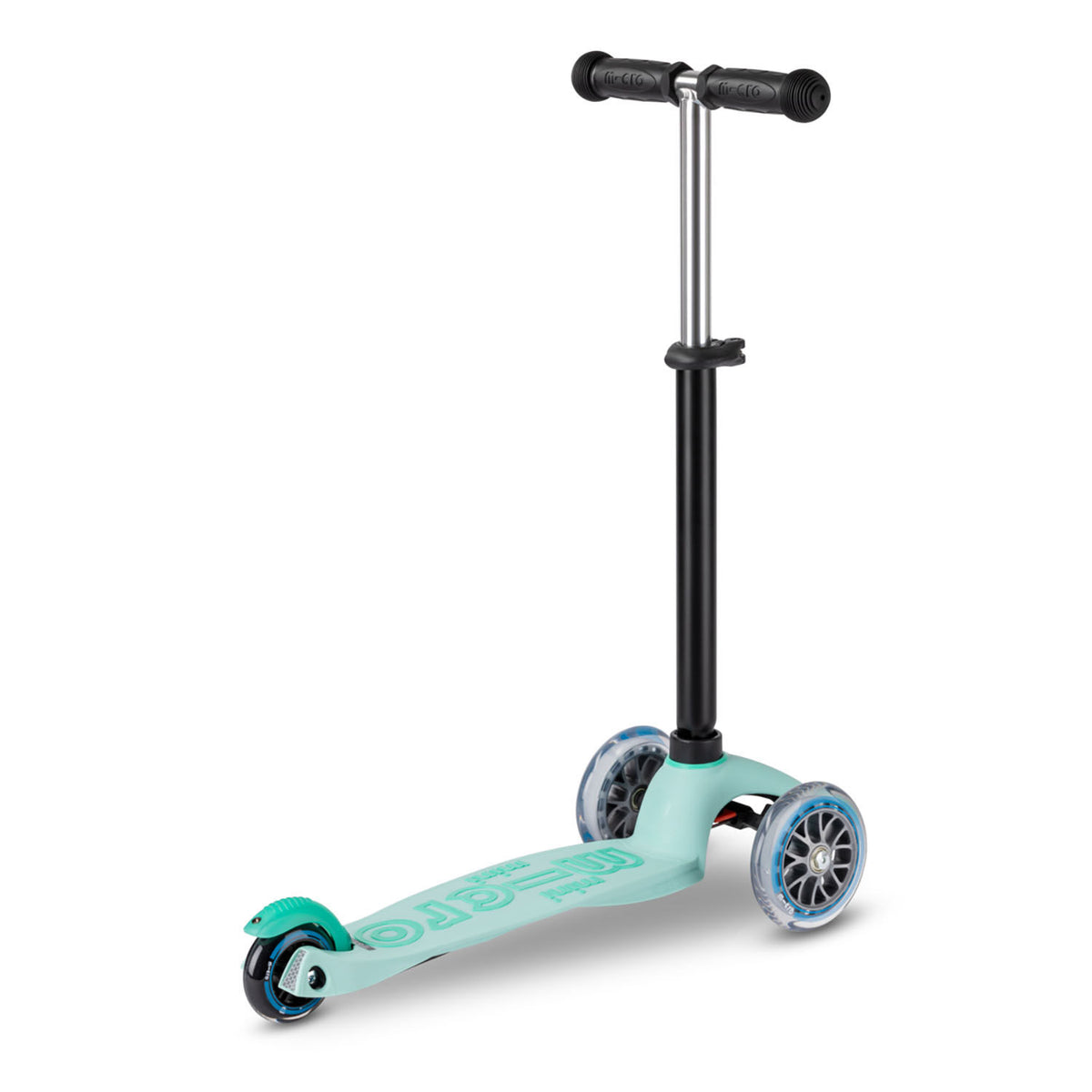 Micro Mini2go Deluxe 2-i-1 løbehjul med sæde – Mint
