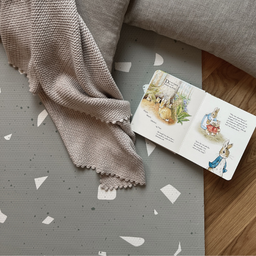 Bejoline Copenhagen skumlegemåtte 120x180 cm – Sage Terrazzo