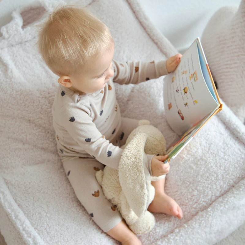 MeowBaby® Bearly Sækkestol – Cremefarvet