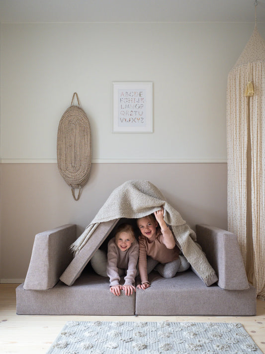 FitWood KINOS lille lounge- og lænestol 90 cm – taupe