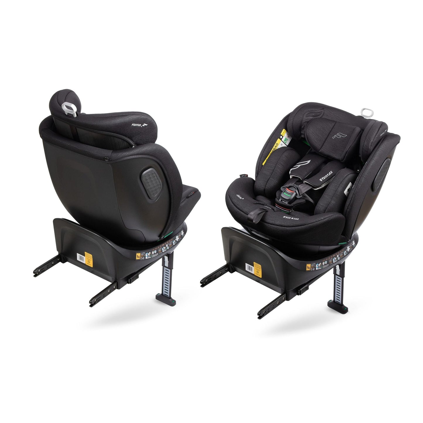 Fairgo Adore i-Size autostol 40–150 cm – black sand