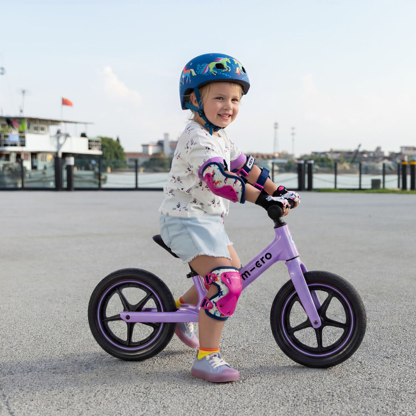 Micro Ultra løbecykel – Lilla