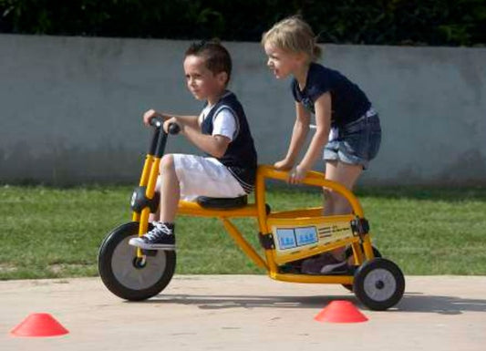 Italtrike Pilot 300 trehjulet cykel - School Bus – Gul