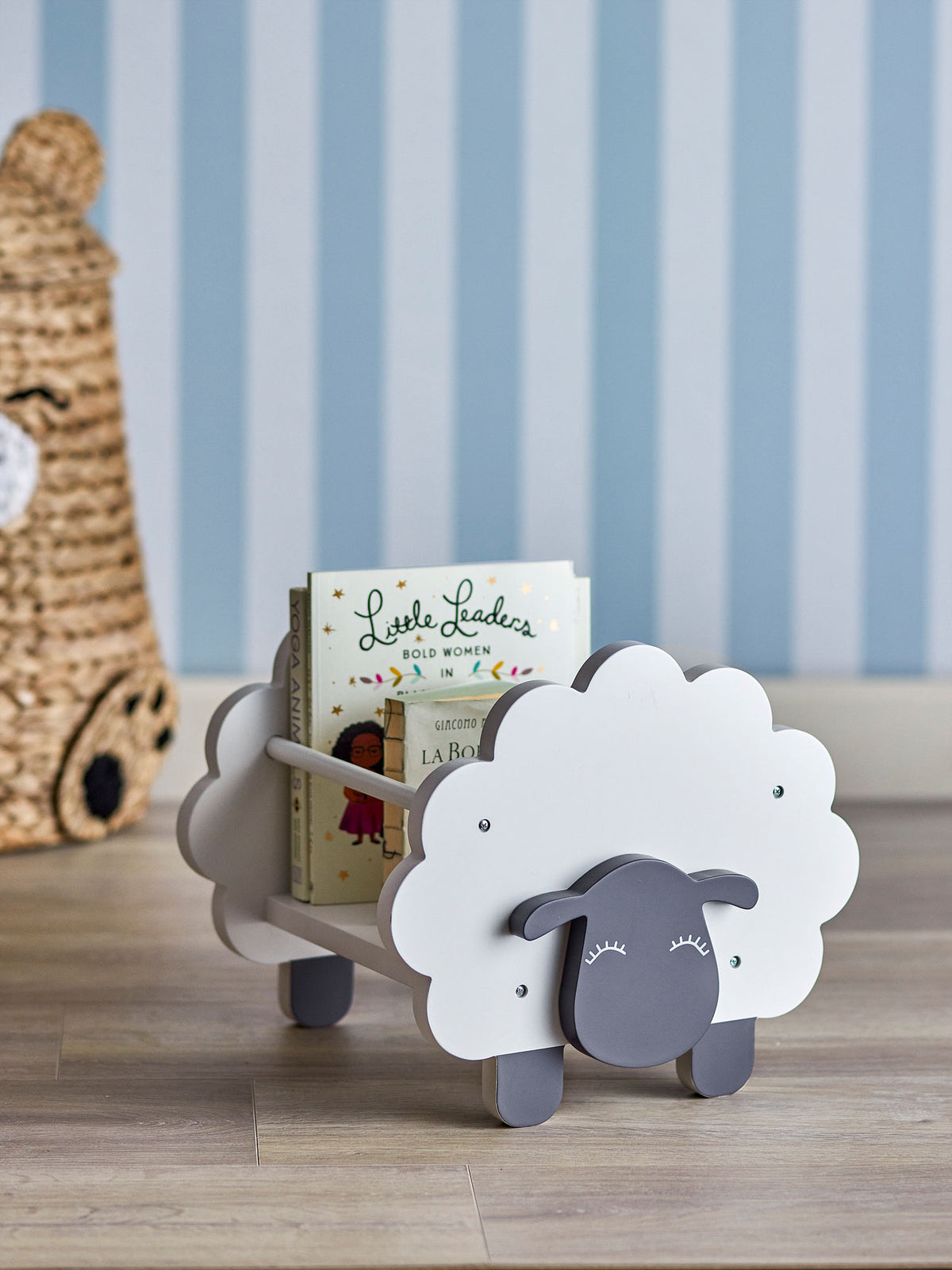 Bloomingville MINI Dolly bogkasse - Hvid