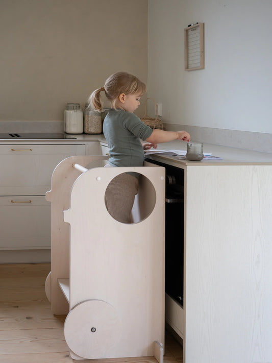 FitWood VERSO læringstårn – birk