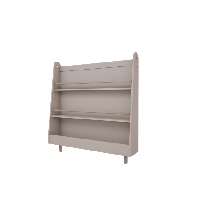 Wood Luck Design - Bookworm bogreol til børn – cashmere
