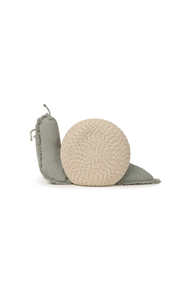 Lorena Canals kurv – Big Snail snegl multifarvet
