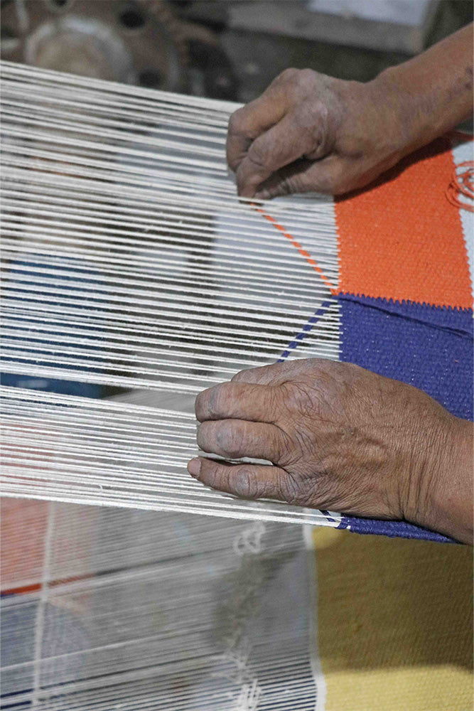 Lorena Canals kurv – Color Grid 30x30 cm