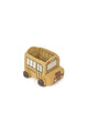 Lorena Canals kurv – Mini School Bus gul 22 x 19 x 15 cm