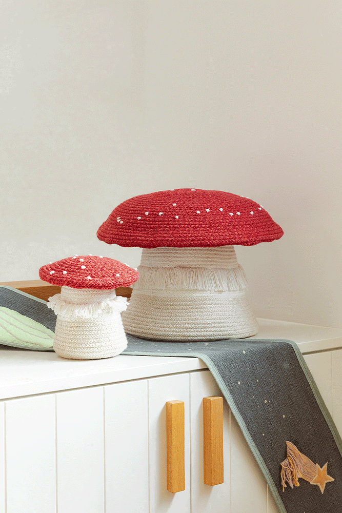 Lorena Canals kurv – Mini Mushroom 38 x 38 x 33 cm