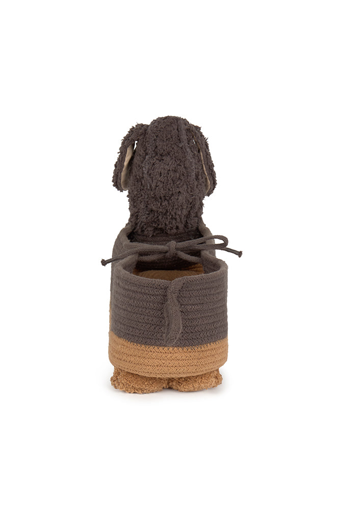 Lorena Canals kurv – Sparky gravhund 59 x 16 x 23 cm