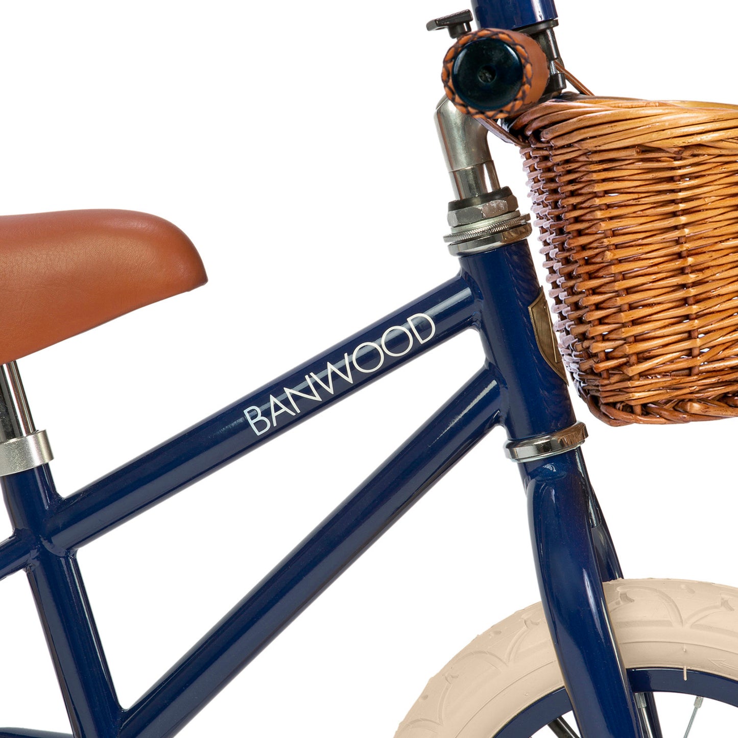 Banwood løbecykel First Go Vintage til børn – Navy Blue