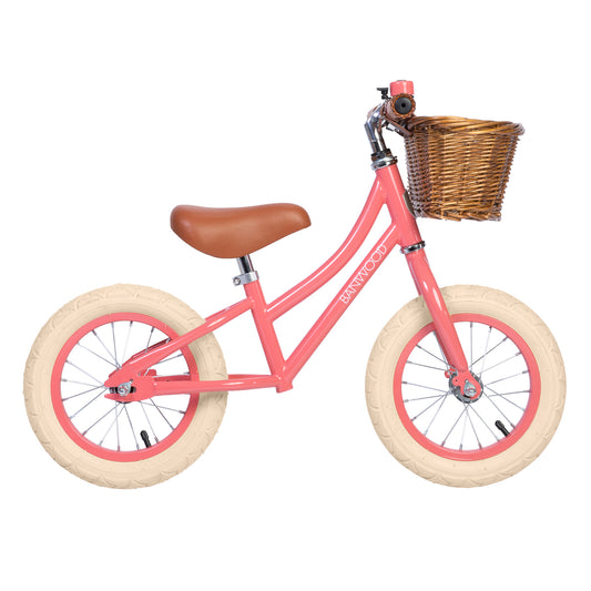 Banwood løbecykel First Go Vintage til børn – Coral