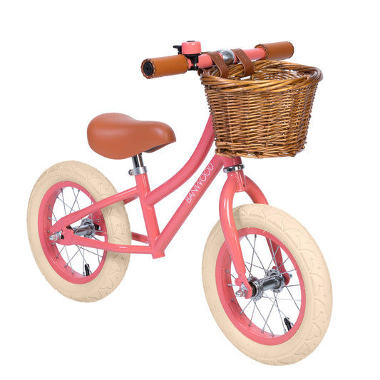 Banwood løbecykel First Go Vintage til børn – Coral