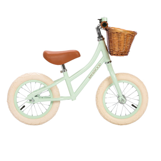 Banwood løbecykel First Go Vintage til børn – Pale Mint