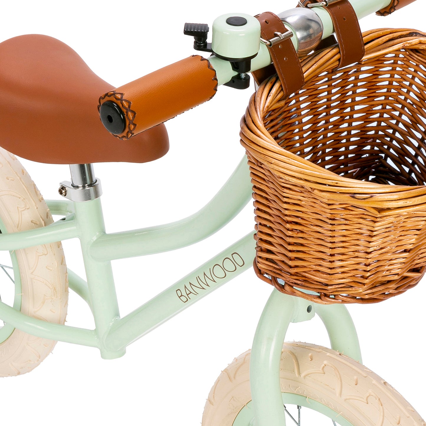 Banwood løbecykel First Go Vintage til børn – Pale Mint