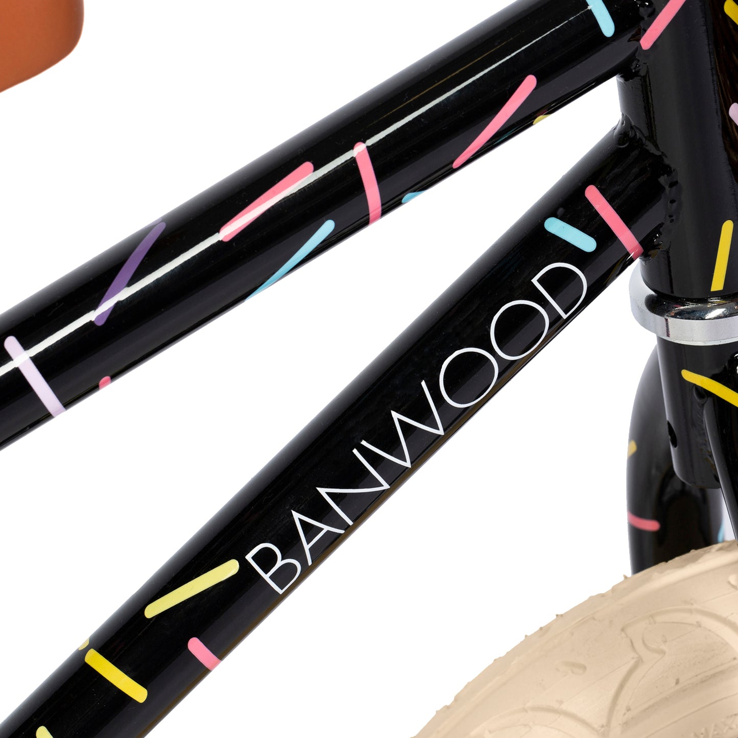 Banwood x Marest løbecykel First Go til børn – Allegra Black