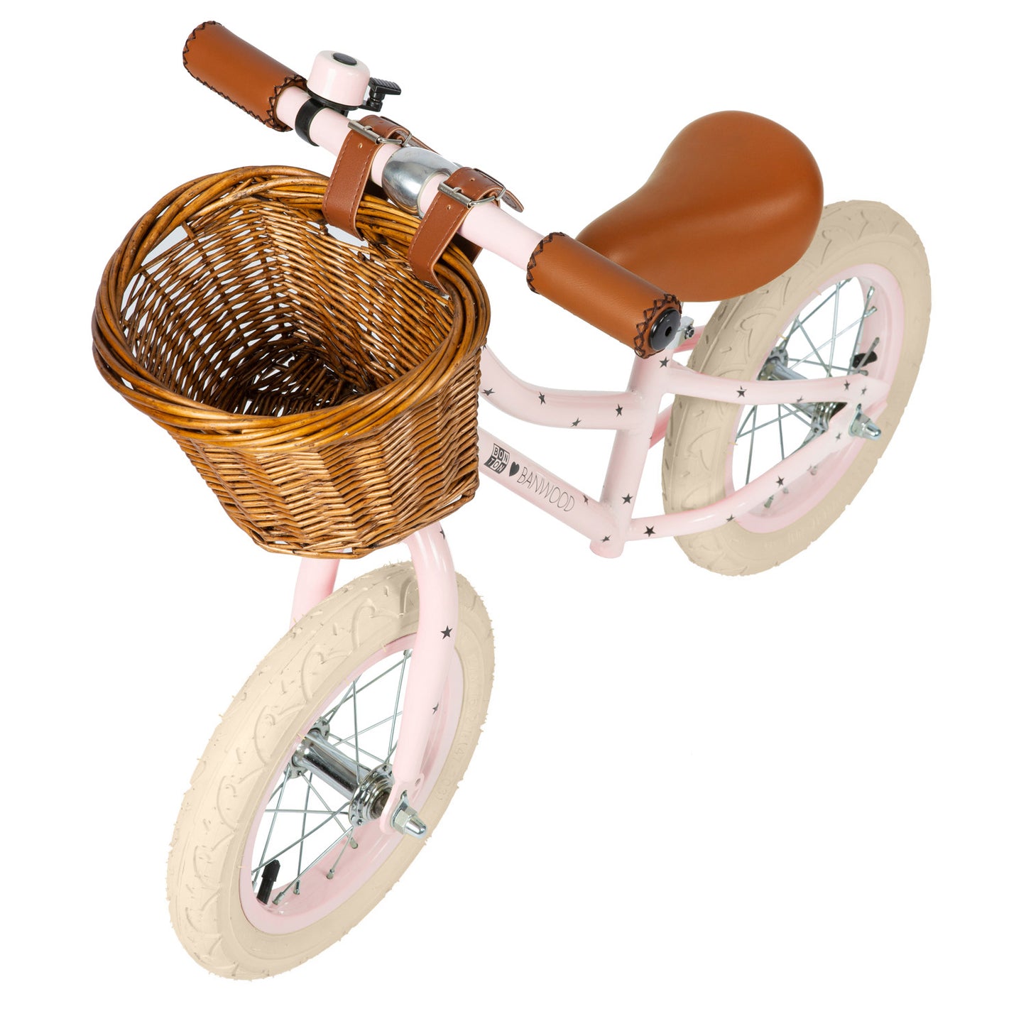 Banwood løbecykel First Go Vintage til børn – Bonton Pink
