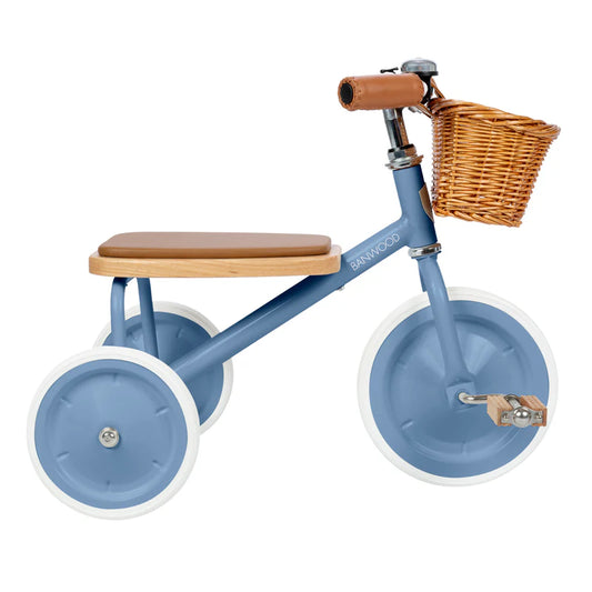 Banwood trehjulet cykel Vintage til børn – Blue