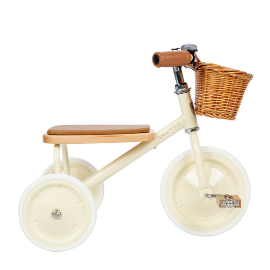 Banwood trehjulet cykel Vintage til børn – Cream
