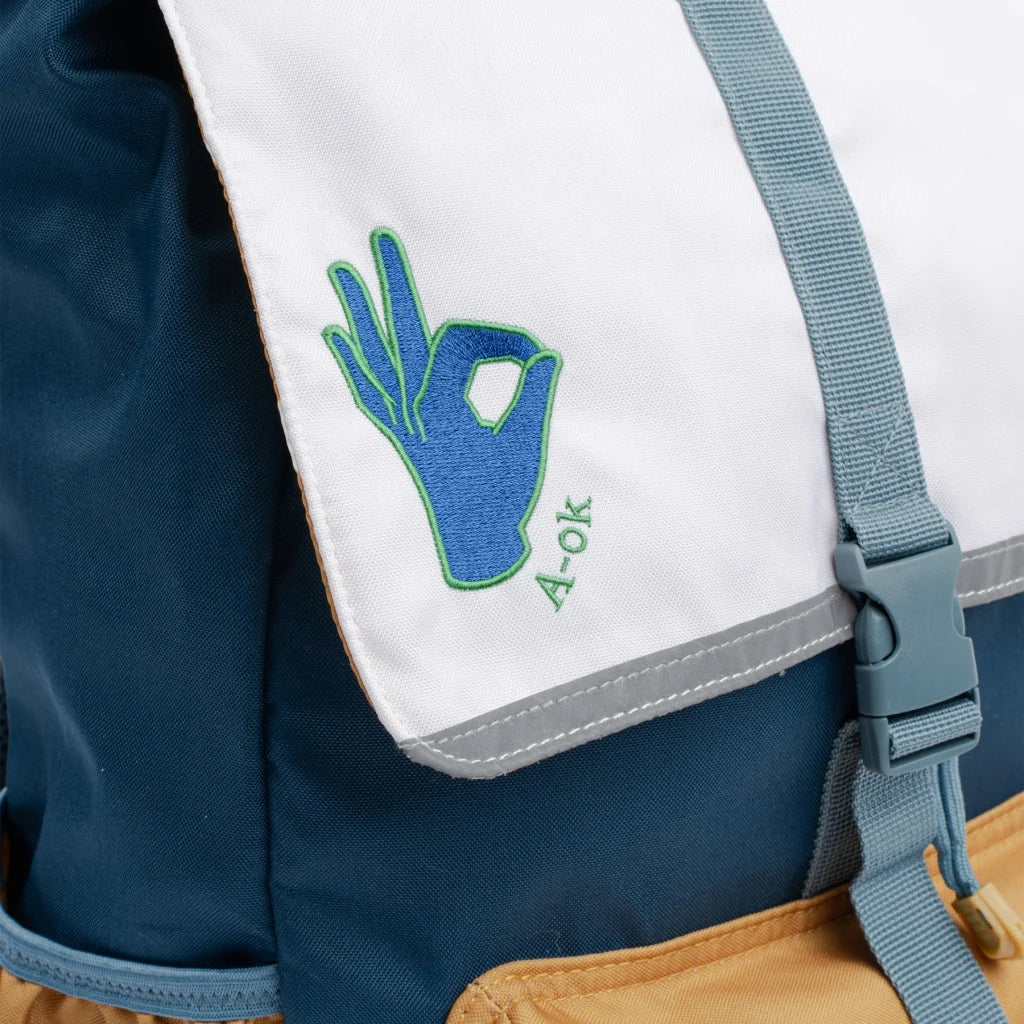 Fabelab Skoletaske – A-OK – Multi Colours