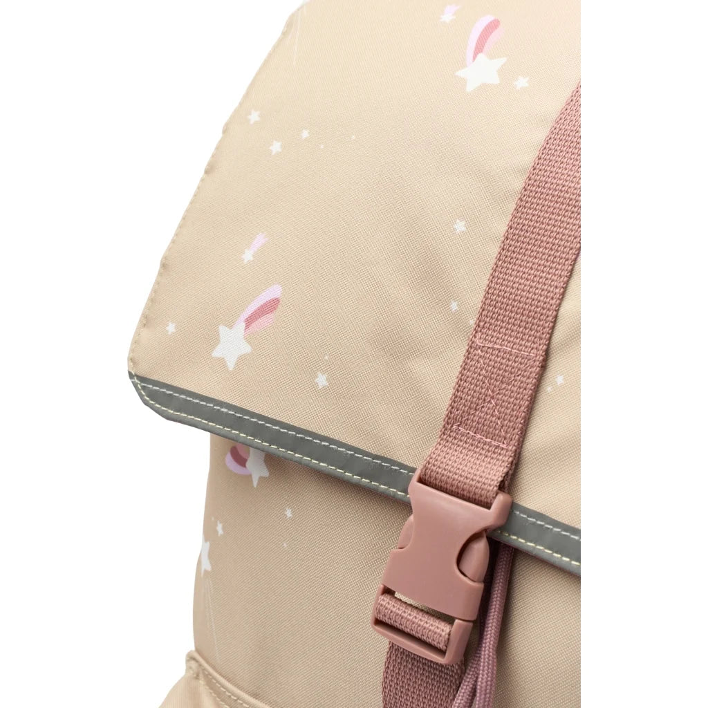 Fabelab Skoletaske – Shooting Star – Caramel