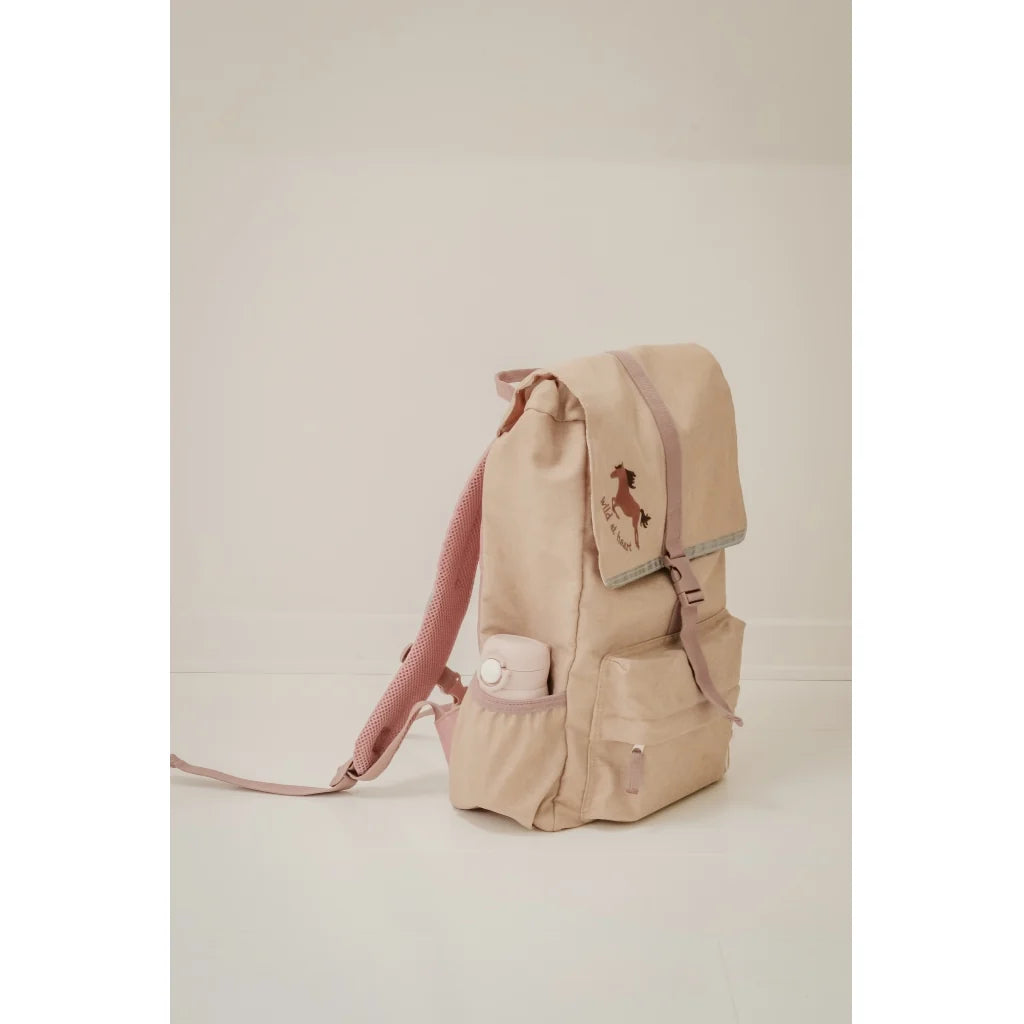 Fabelab Skoletaske – Wild at Heart – Caramel