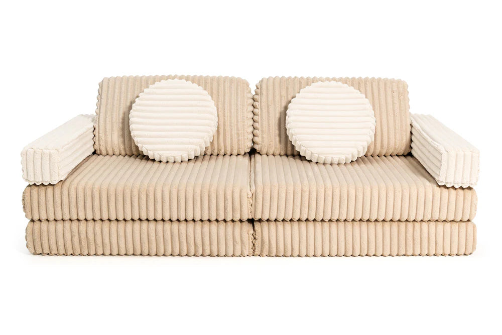 Shappy legesofa 160 cm – Pure Corduroy Waffle – Brown Sugar