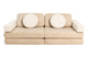 Shappy legesofa 160 cm – Pure Corduroy Waffle – Brown Sugar