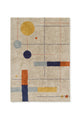 Lorena Canals vaskbart tæppe – geometriske former 120x160 cm