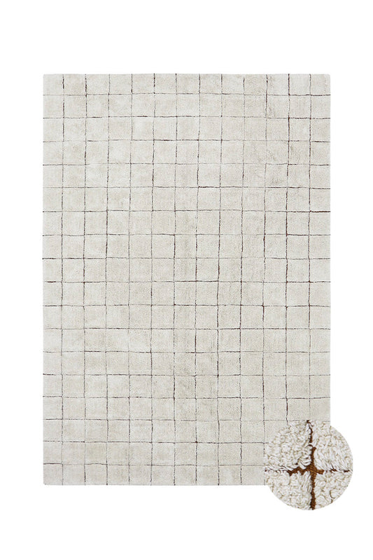 Lorena Canals vaskbart gulvtæppe Mosaic 140 x 200 cm