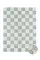 Lorena Canals vaskbart gulvtæppe Tiles Blue Sage 140 x 200 cm