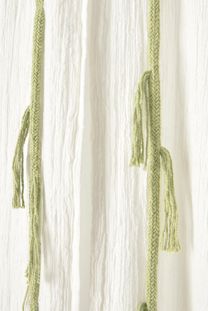 Lorena Canals sengehimmel – Canopy Crepe Swan Ivory
