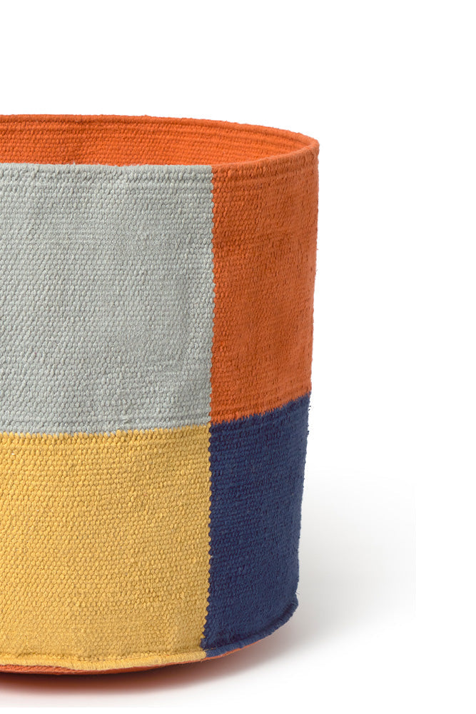 Lorena Canals kurv – Color Grid 30x30 cm
