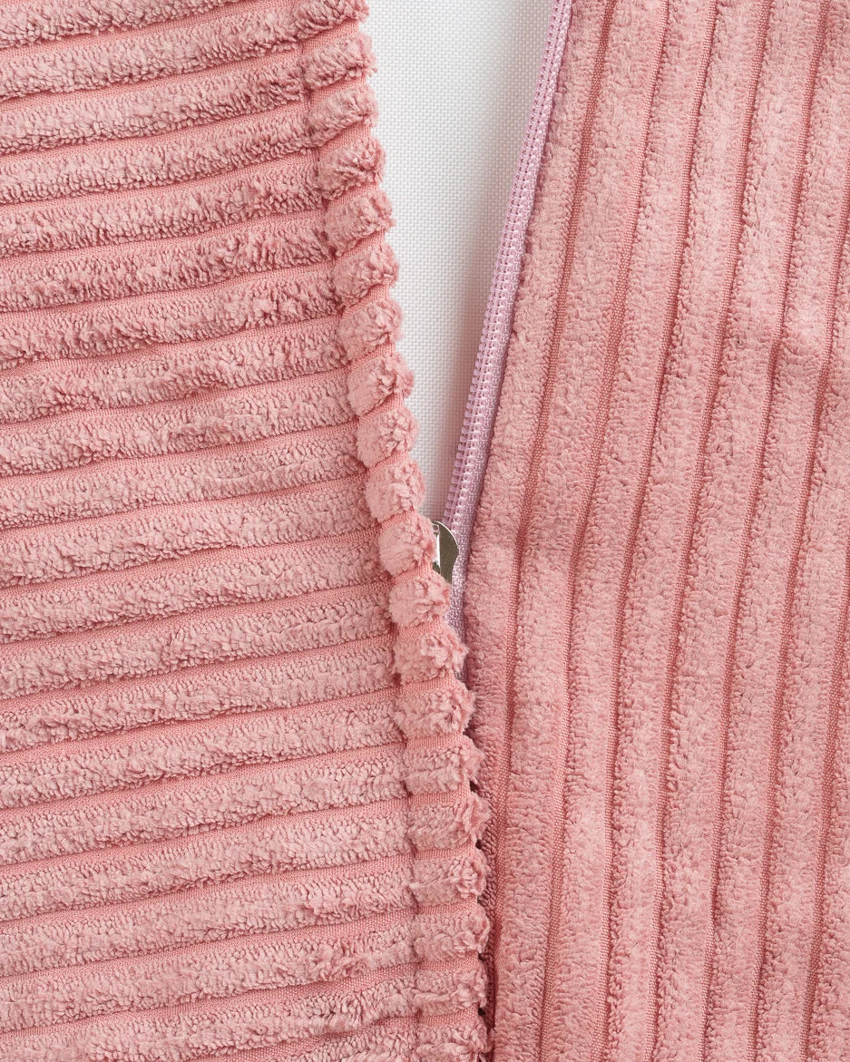 Wigiwama firkantet puf – Pink Mousse