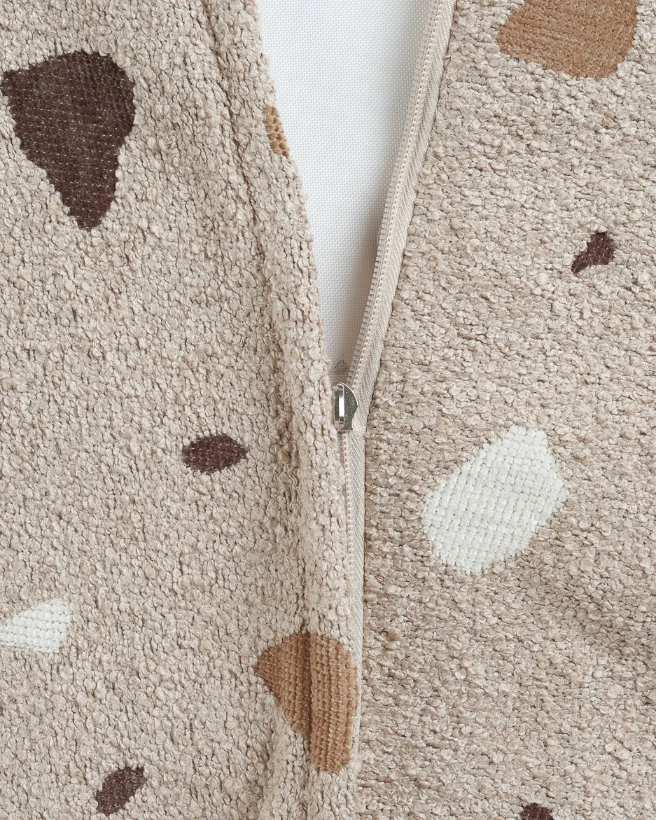 Wigiwama firkantet puf – Terrazzo Sand