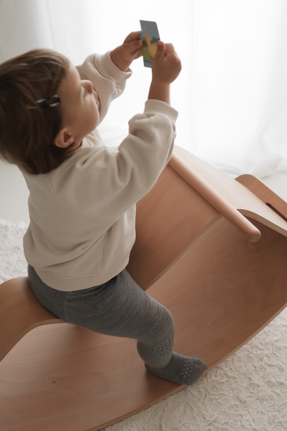 Curve Lab – Rocking Horse med Perfect Arc – Gyngehest – Natur