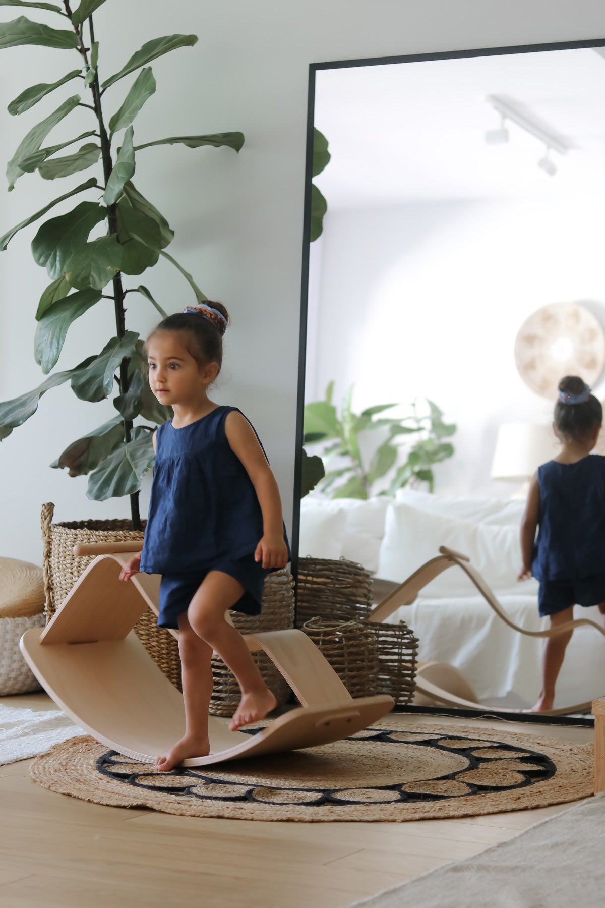 Curve Lab – Rocking Horse med Perfect Arc – Gyngehest – Natur