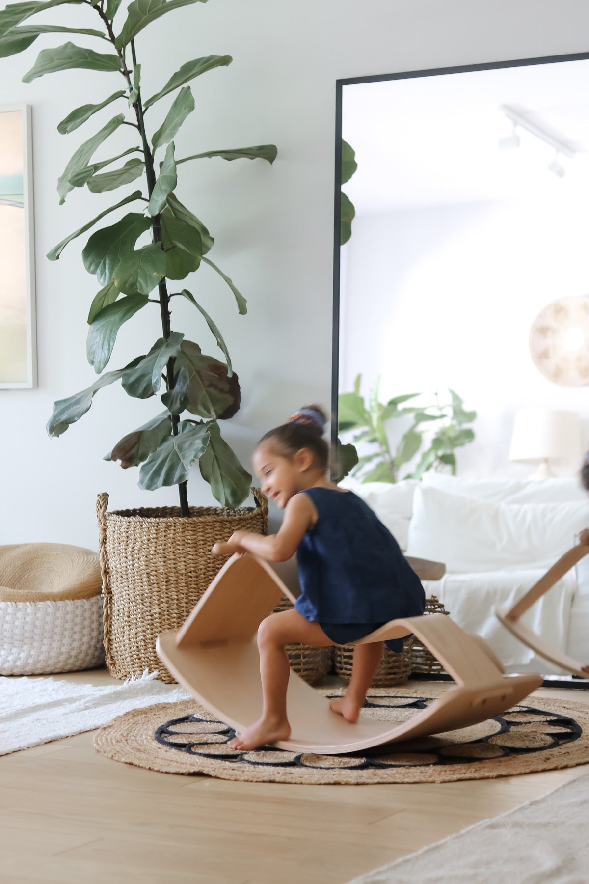 Curve Lab – Rocking Horse med Perfect Arc – Gyngehest – Natur