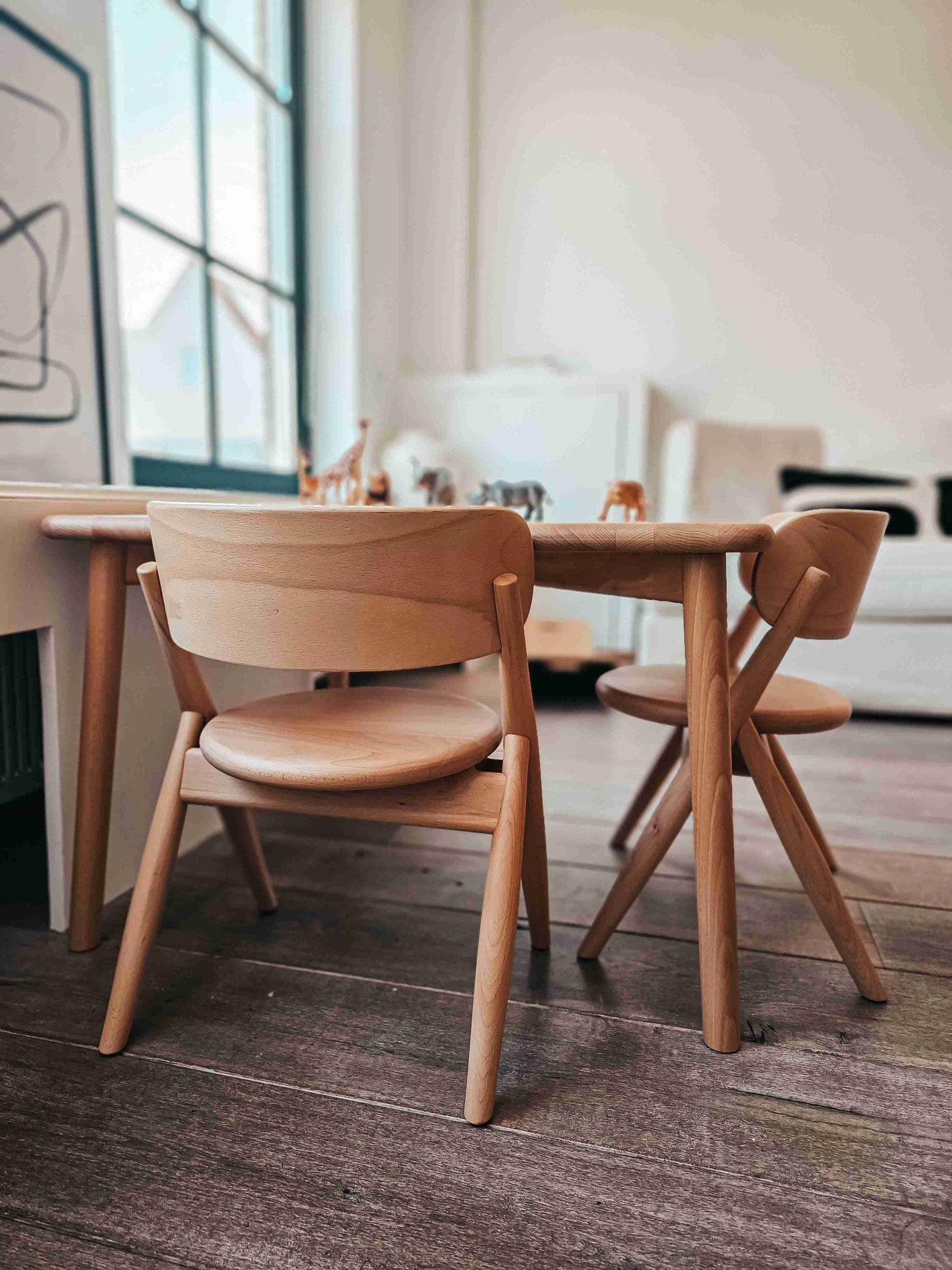 Curve Lab – Lille stol – Bøg
