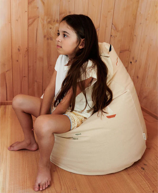 Dear April Bay sækkestol – Sea Life 85 x Ø70 cm