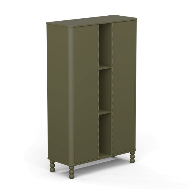 Wood Luck Design - Dot - opbevaringsskab – khaki
