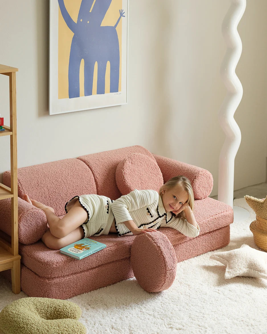 Wigiwama Legesofa Settee – Guava Pink