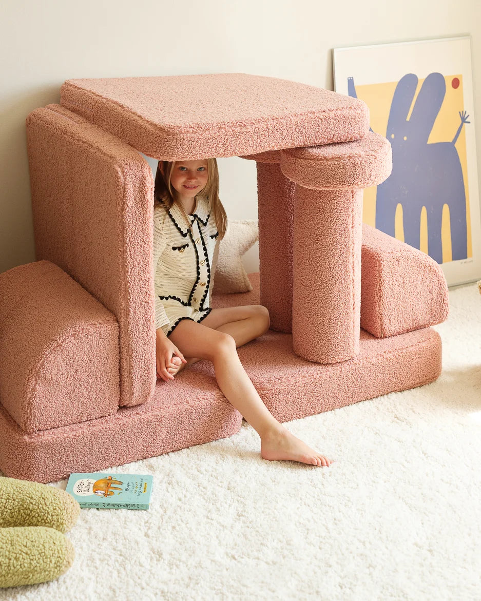 Wigiwama Legesofa Settee – Guava Pink