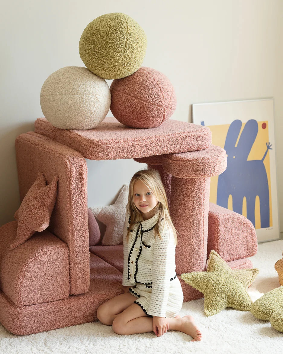 Wigiwama Legesofa Settee – Guava Pink