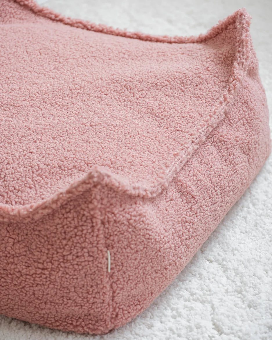 Wigiwama firkantet puf – Guava Pink